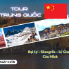 Tour Trung Quốc đường bộ : HÀ NỘI - ĐẠI LÝ - SHANGRILA - LỆ GIANG - CÔN MINH